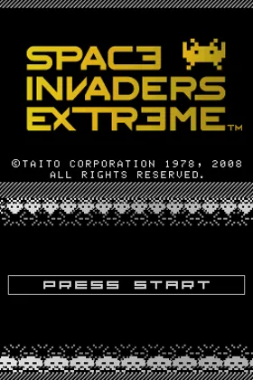 Space Invaders Extreme (USA) (En,Ja,Fr,De,Es,It) screen shot title